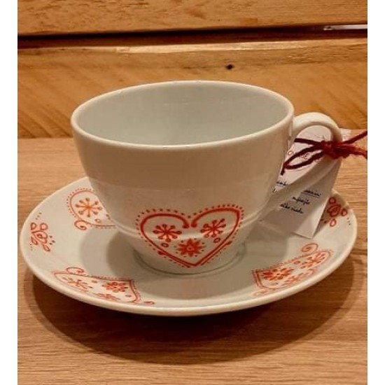 Porcelánová šálka Porcelánová šálka